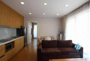 Furnished 1 bedroom apartment for lease on To Ngoc Van street, Tay Ho, Hanoi